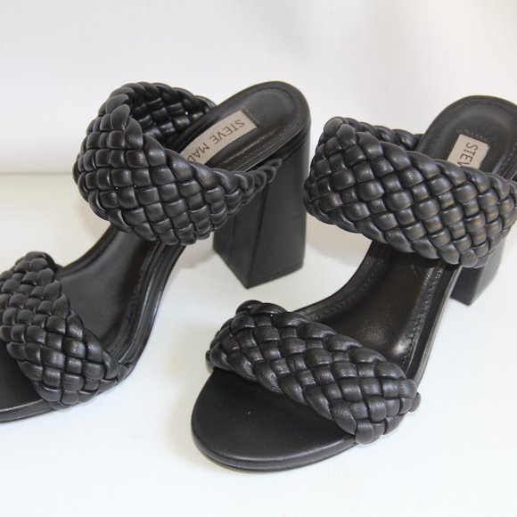 Steve Madden Tangle Black Sandal Size 6 - Picture 10 of 12